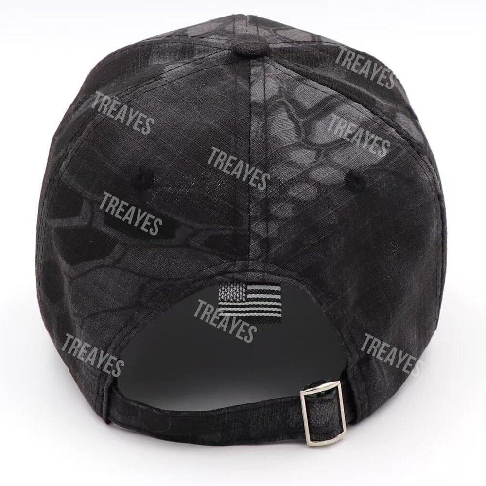 Redeemed 3 Nails Cross Hat - Adjustable Christian Baseball Cap for Men & Women - Picture 5 of 6